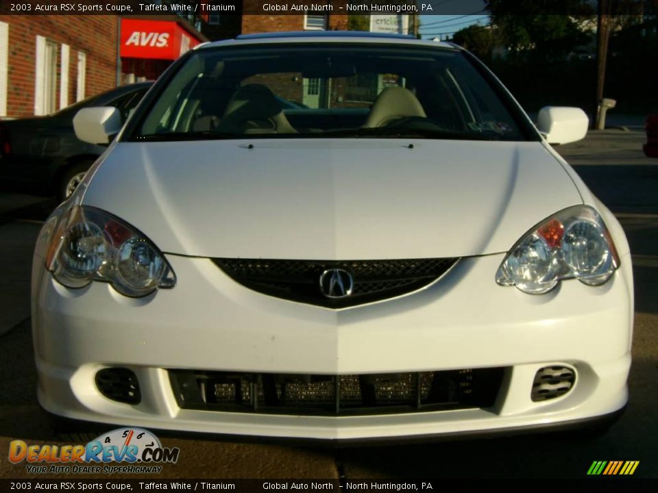 2003 Acura RSX Sports Coupe Taffeta White / Titanium Photo #6