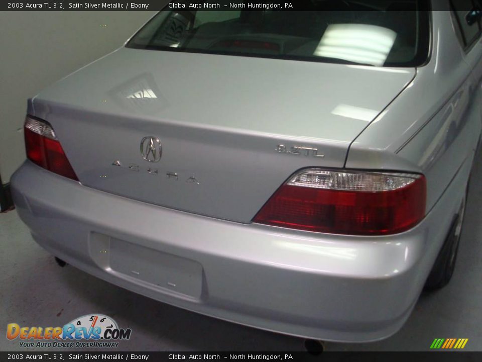2003 Acura TL 3.2 Satin Silver Metallic / Ebony Photo #5