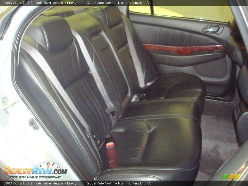 2003 Acura TL 3.2 Satin Silver Metallic / Ebony Photo #22