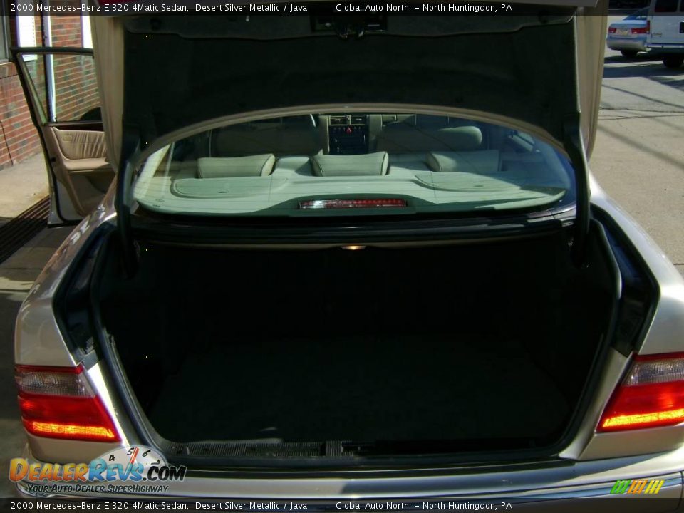 2000 Mercedes-Benz E 320 4Matic Sedan Desert Silver Metallic / Java Photo #10