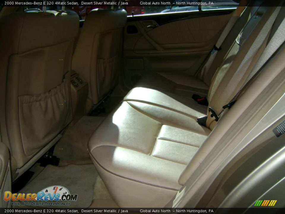 2000 Mercedes-Benz E 320 4Matic Sedan Desert Silver Metallic / Java Photo #21