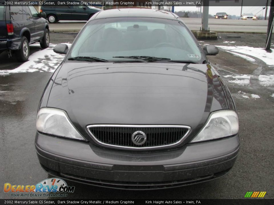 2002 Mercury Sable GS Sedan Dark Shadow Grey Metallic / Medium Graphite Photo #8