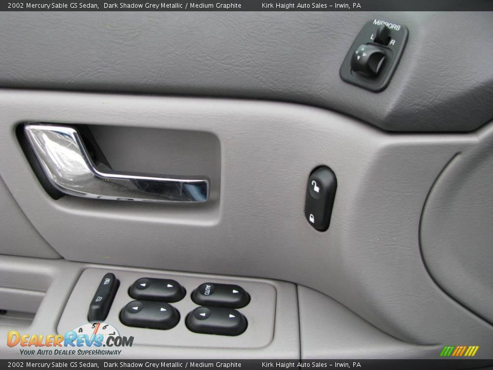 2002 Mercury Sable GS Sedan Dark Shadow Grey Metallic / Medium Graphite Photo #15