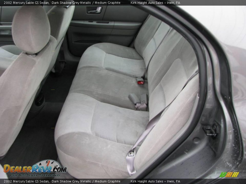 2002 Mercury Sable GS Sedan Dark Shadow Grey Metallic / Medium Graphite Photo #17