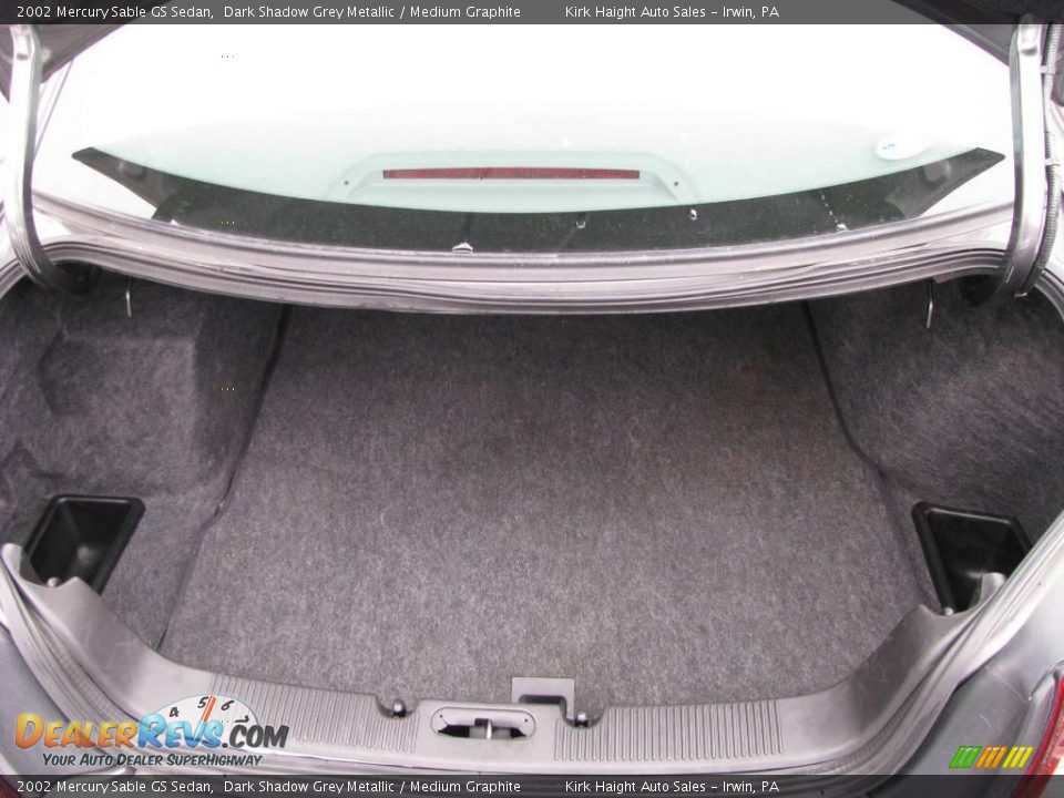2002 Mercury Sable GS Sedan Dark Shadow Grey Metallic / Medium Graphite Photo #18