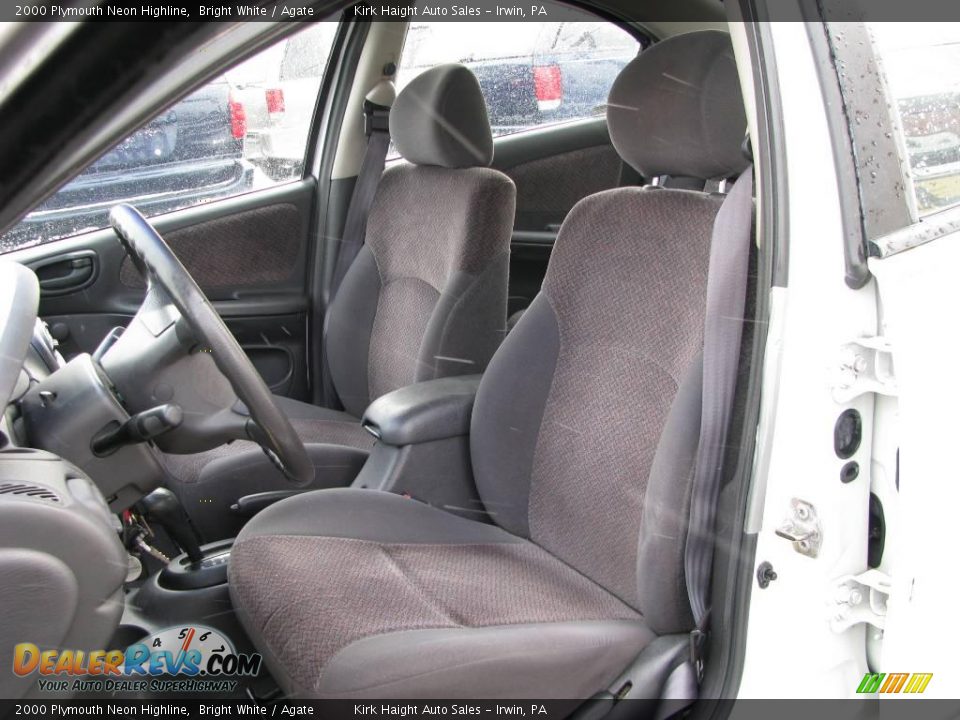 2000 Plymouth Neon Highline Bright White / Agate Photo #3
