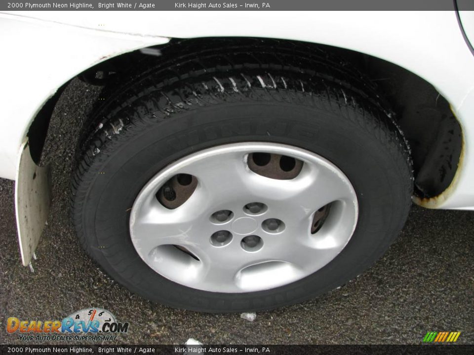 2000 Plymouth Neon Highline Bright White / Agate Photo #4