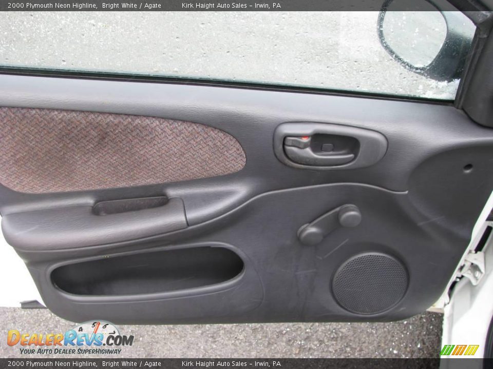 2000 Plymouth Neon Highline Bright White / Agate Photo #11