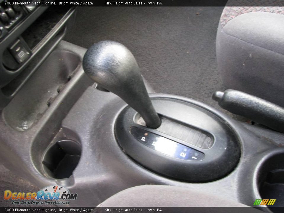 2000 Plymouth Neon Highline Bright White / Agate Photo #13