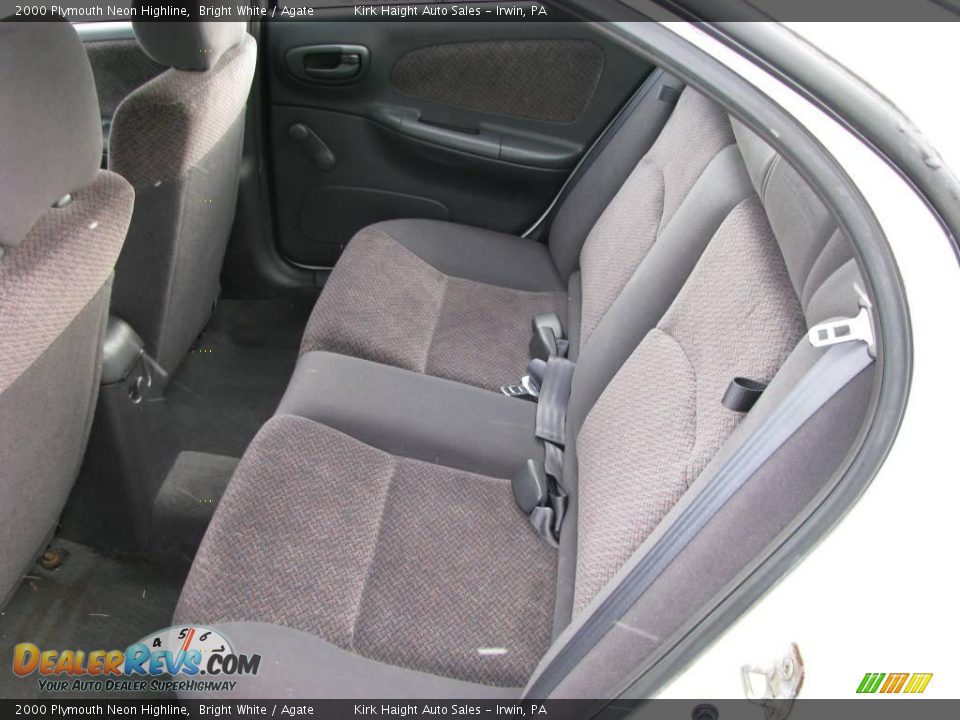 2000 Plymouth Neon Highline Bright White / Agate Photo #17