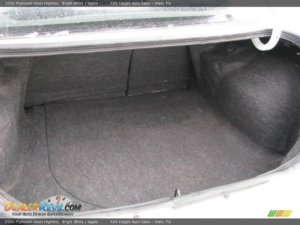 2000 Plymouth Neon Highline Bright White / Agate Photo #18