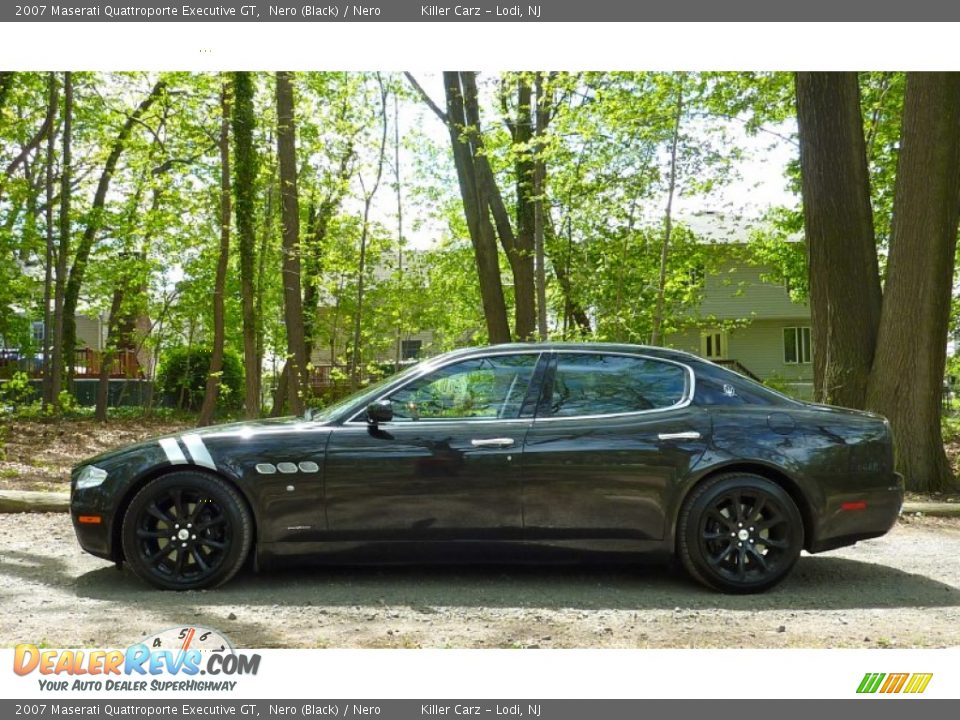 2007 Maserati Quattroporte Executive GT Nero (Black) / Nero Photo #4