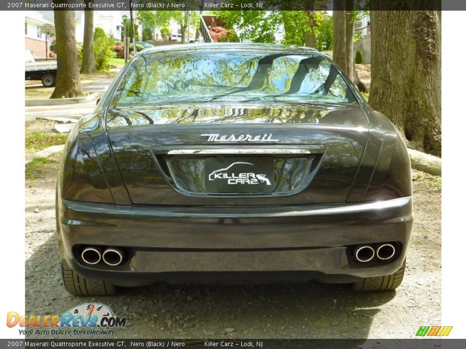 2007 Maserati Quattroporte Executive GT Nero (Black) / Nero Photo #6