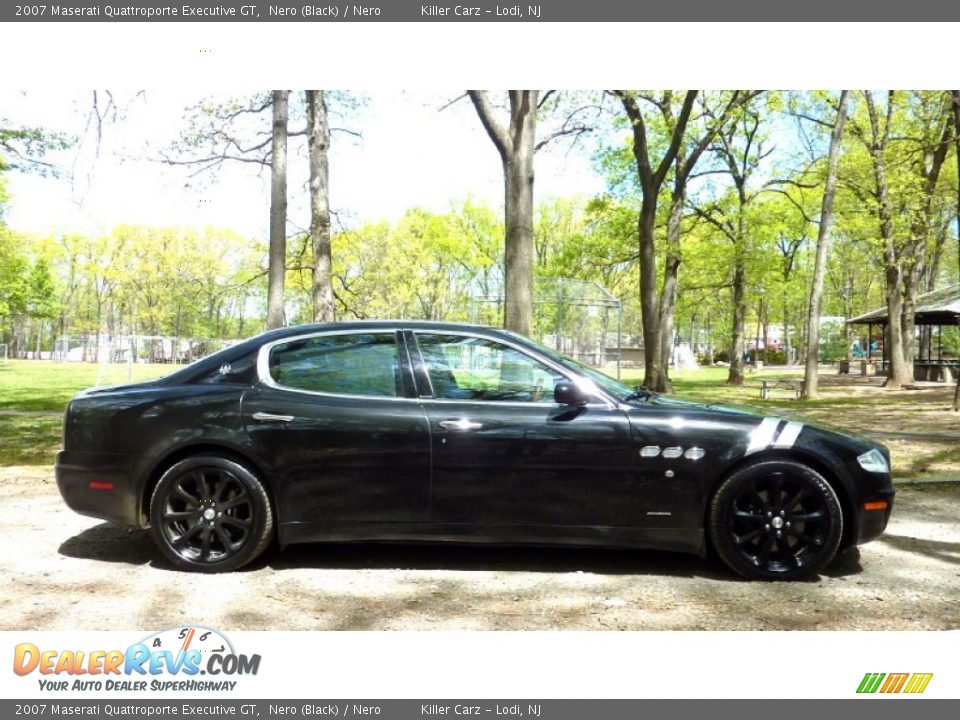 2007 Maserati Quattroporte Executive GT Nero (Black) / Nero Photo #10