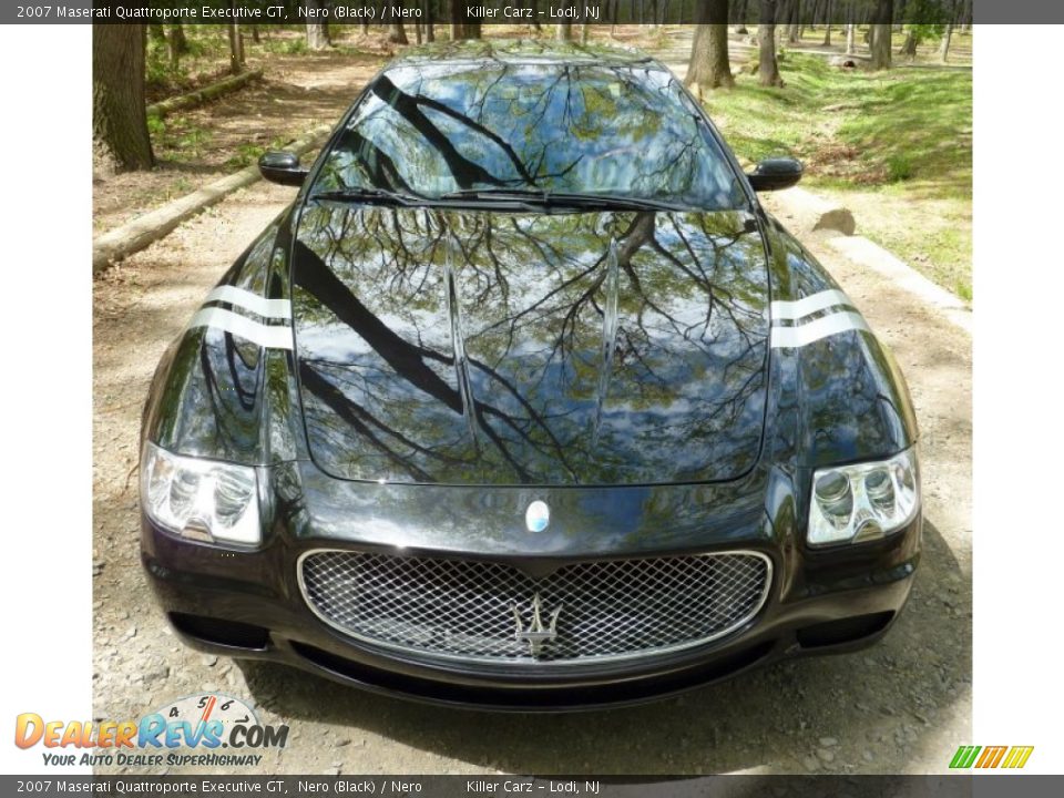 2007 Maserati Quattroporte Executive GT Nero (Black) / Nero Photo #12