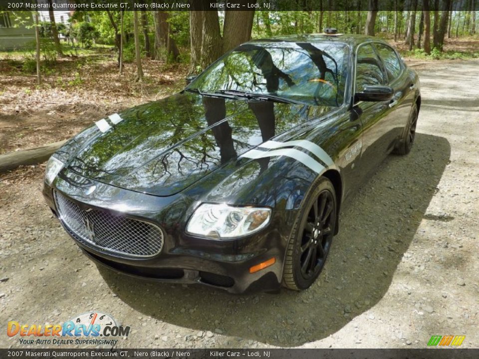 2007 Maserati Quattroporte Executive GT Nero (Black) / Nero Photo #13