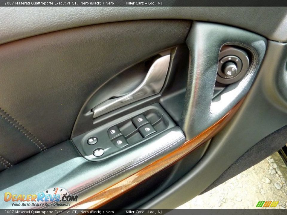 2007 Maserati Quattroporte Executive GT Nero (Black) / Nero Photo #15