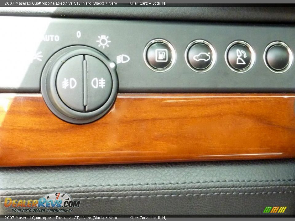 2007 Maserati Quattroporte Executive GT Nero (Black) / Nero Photo #22