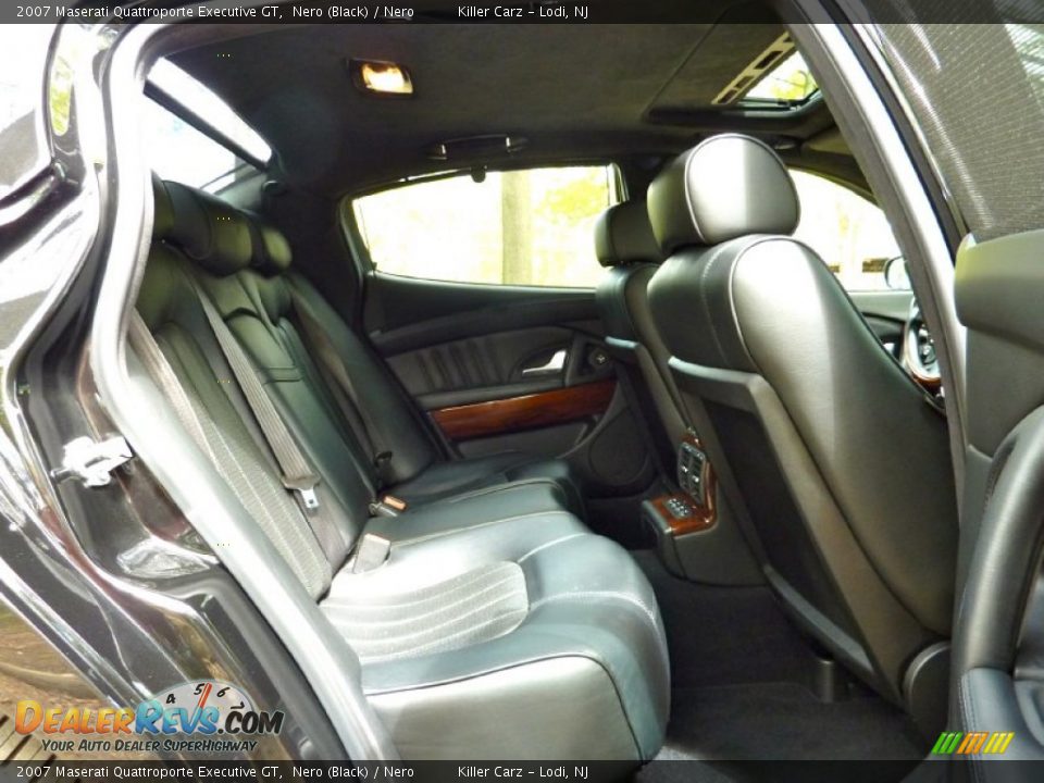 2007 Maserati Quattroporte Executive GT Nero (Black) / Nero Photo #33