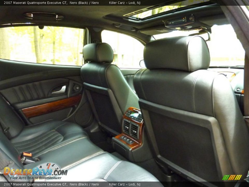 2007 Maserati Quattroporte Executive GT Nero (Black) / Nero Photo #34