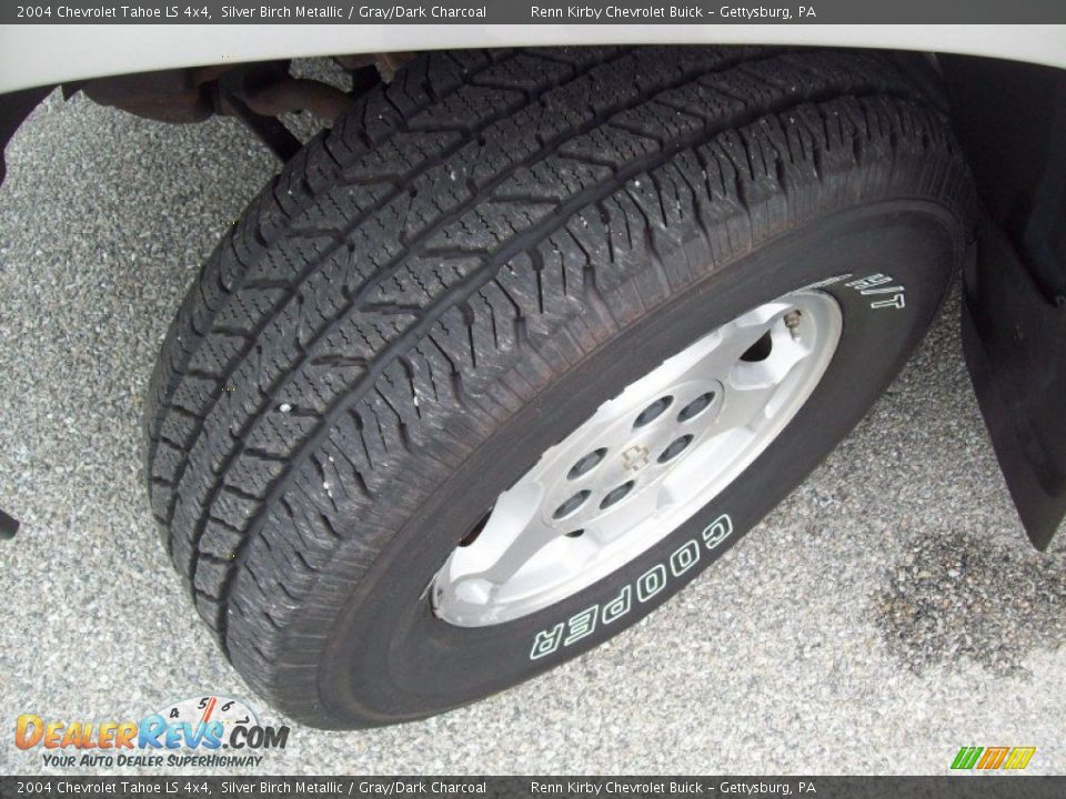 2004 Chevrolet Tahoe LS 4x4 Silver Birch Metallic / Gray/Dark Charcoal Photo #4