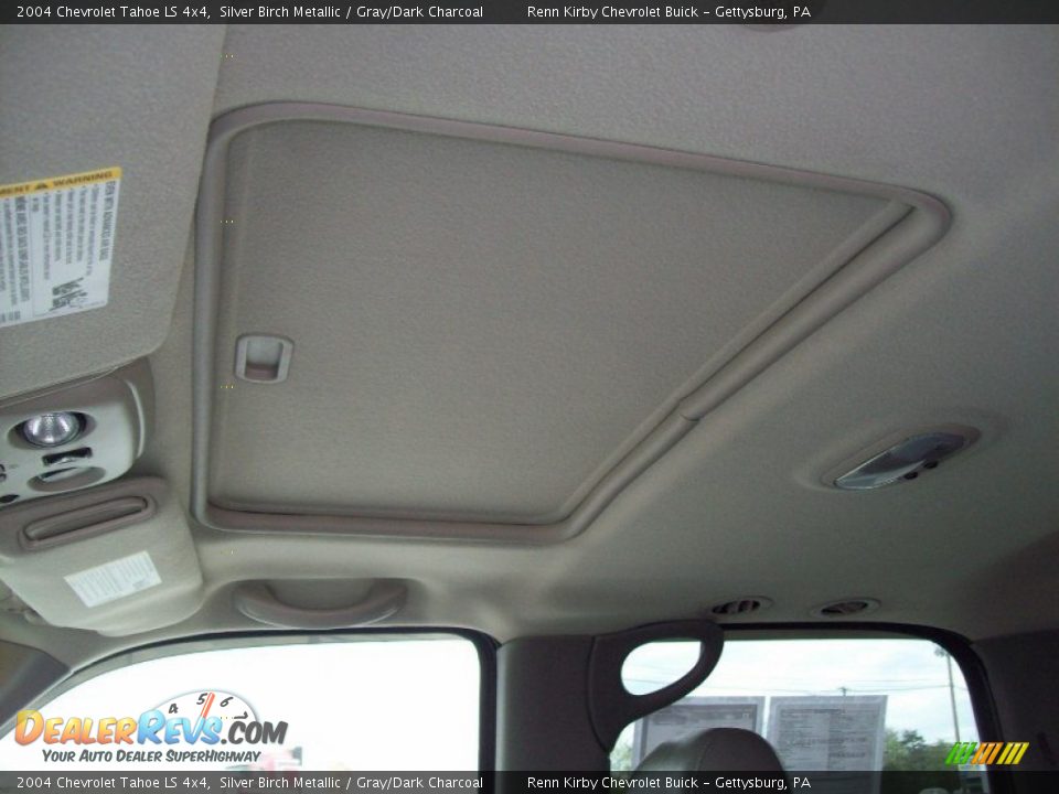 2004 Chevrolet Tahoe LS 4x4 Silver Birch Metallic / Gray/Dark Charcoal Photo #29