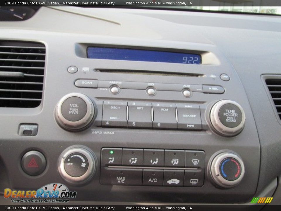 Audio System of 2009 Honda Civic DX-VP Sedan Photo #16