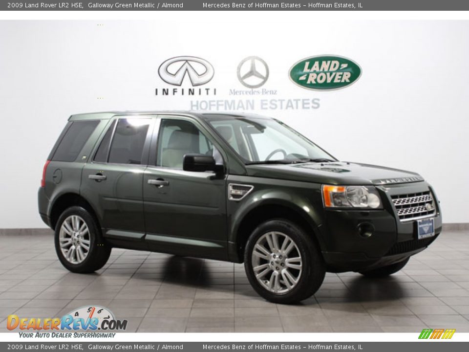 2009 Land Rover LR2 HSE Galloway Green Metallic / Almond Photo #1
