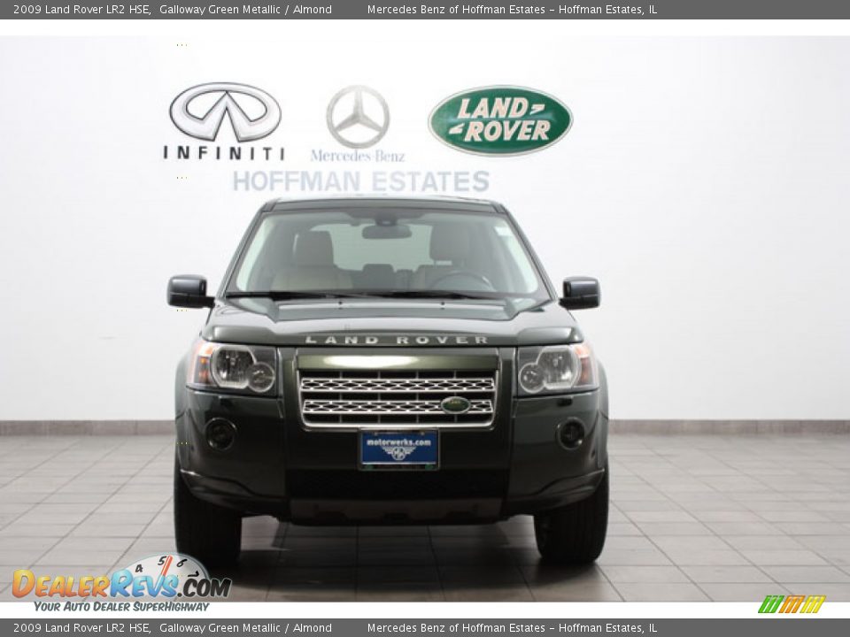 2009 Land Rover LR2 HSE Galloway Green Metallic / Almond Photo #3