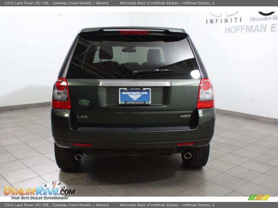 2009 Land Rover LR2 HSE Galloway Green Metallic / Almond Photo #4