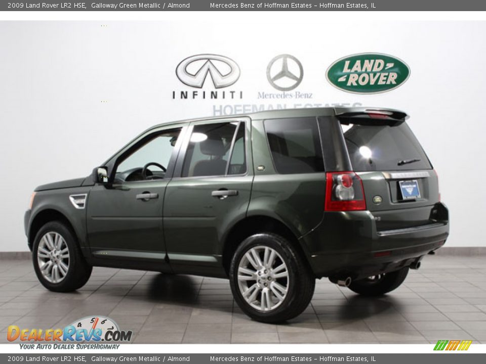 2009 Land Rover LR2 HSE Galloway Green Metallic / Almond Photo #5