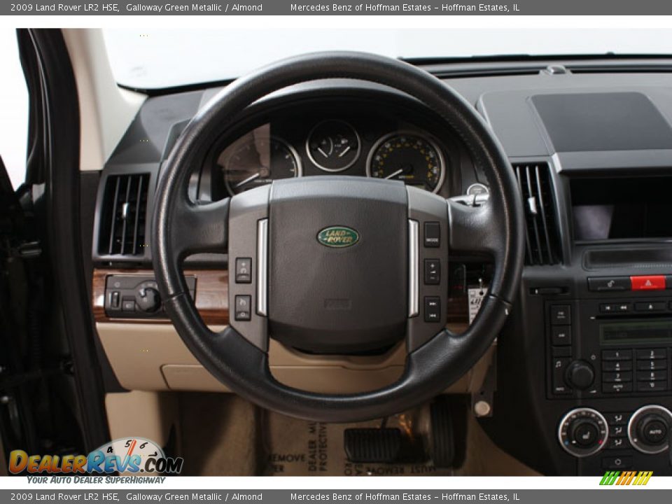 2009 Land Rover LR2 HSE Galloway Green Metallic / Almond Photo #7