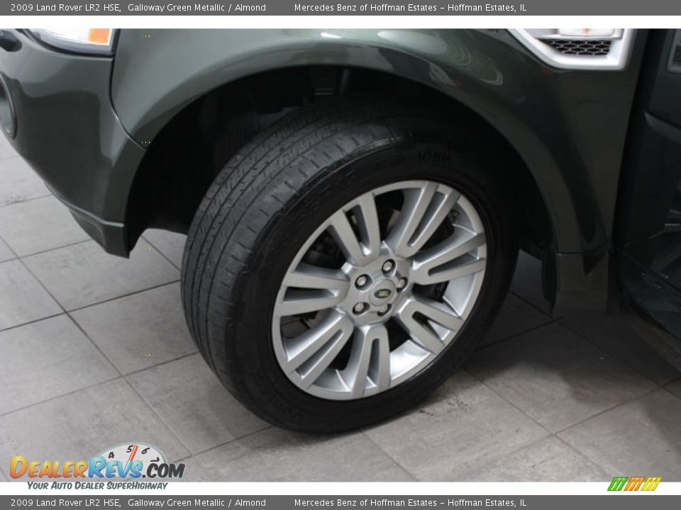 2009 Land Rover LR2 HSE Galloway Green Metallic / Almond Photo #27