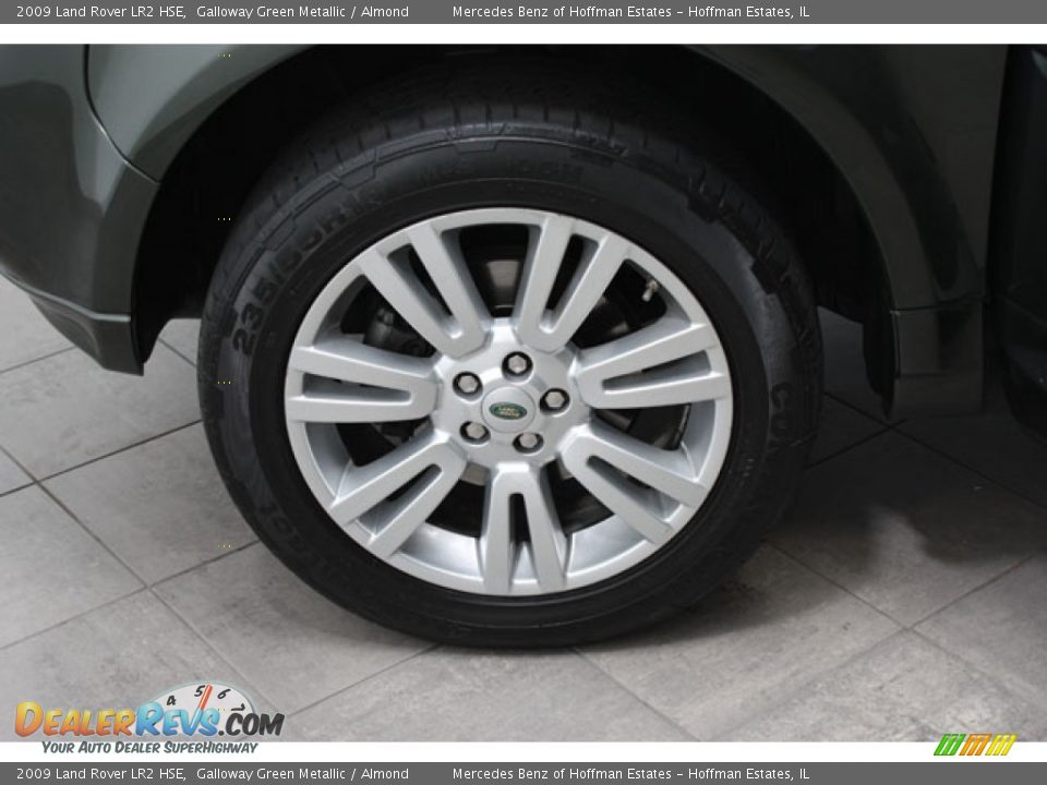 2009 Land Rover LR2 HSE Galloway Green Metallic / Almond Photo #28