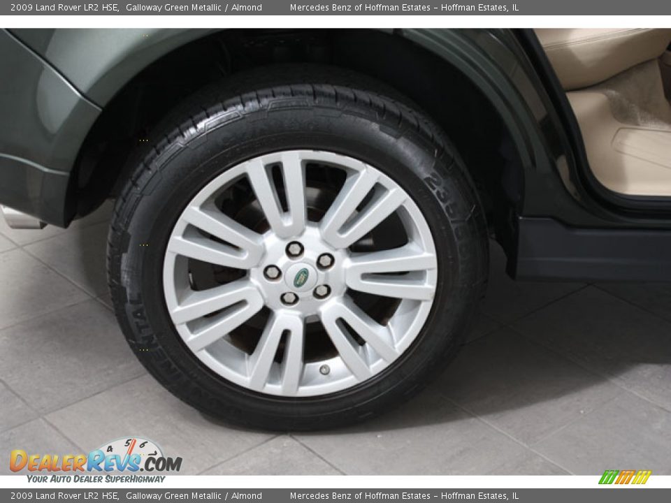 2009 Land Rover LR2 HSE Galloway Green Metallic / Almond Photo #30