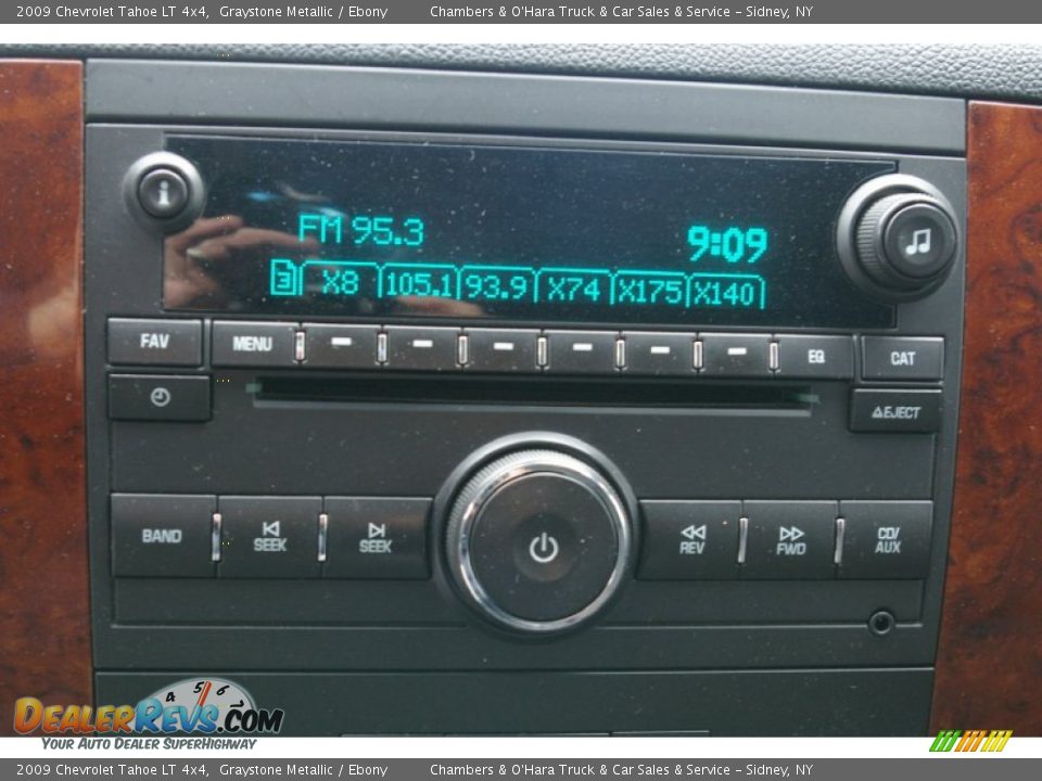 2009 Chevrolet Tahoe LT 4x4 Graystone Metallic / Ebony Photo #7