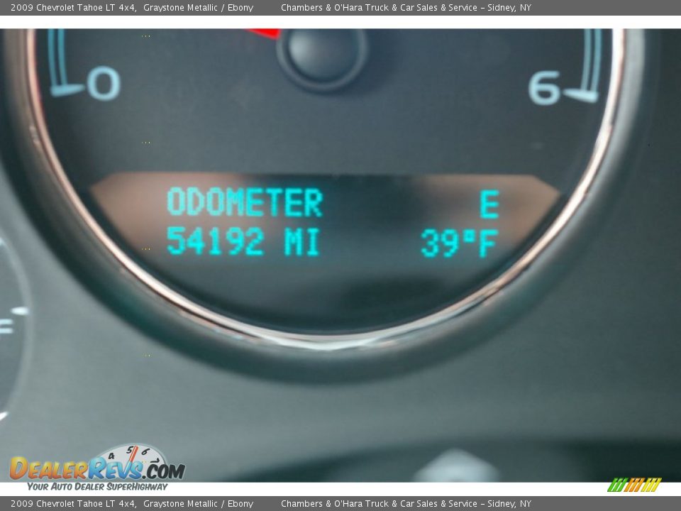 2009 Chevrolet Tahoe LT 4x4 Graystone Metallic / Ebony Photo #9