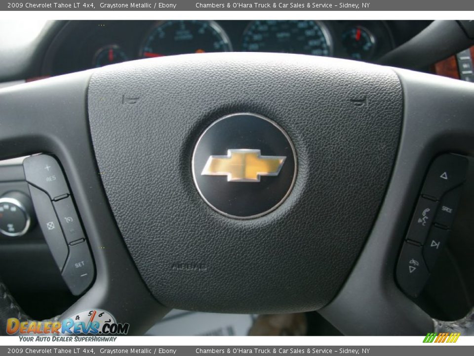 2009 Chevrolet Tahoe LT 4x4 Graystone Metallic / Ebony Photo #10