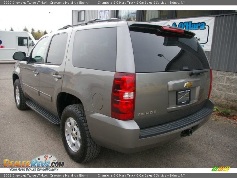 2009 Chevrolet Tahoe LT 4x4 Graystone Metallic / Ebony Photo #17
