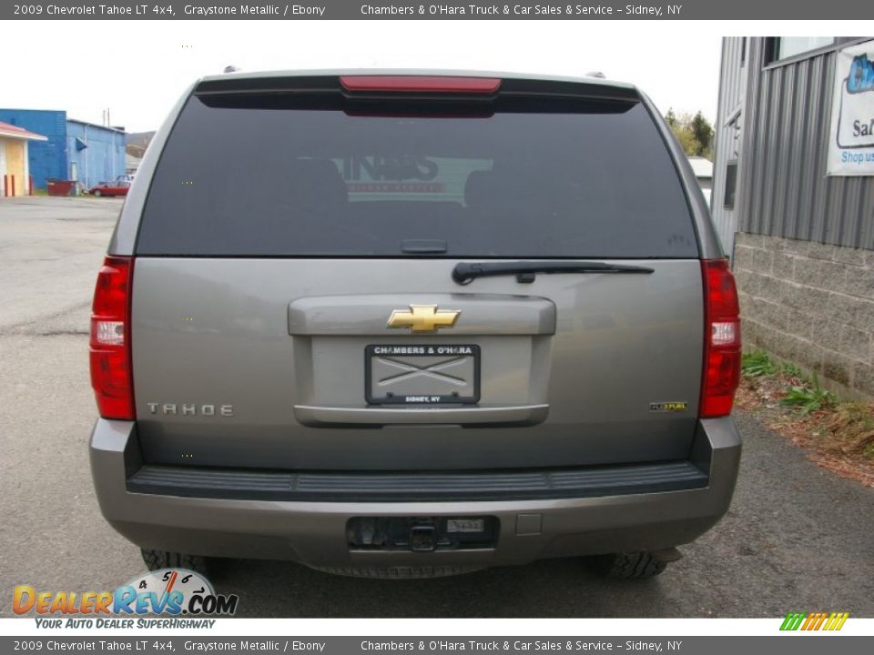 2009 Chevrolet Tahoe LT 4x4 Graystone Metallic / Ebony Photo #18