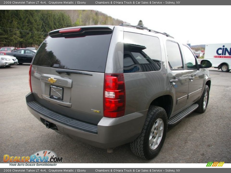 2009 Chevrolet Tahoe LT 4x4 Graystone Metallic / Ebony Photo #20