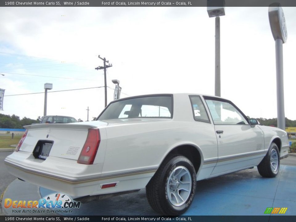 White 1988 Chevrolet Monte Carlo SS Photo #5