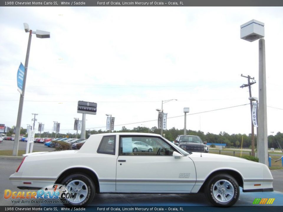 White 1988 Chevrolet Monte Carlo SS Photo #6