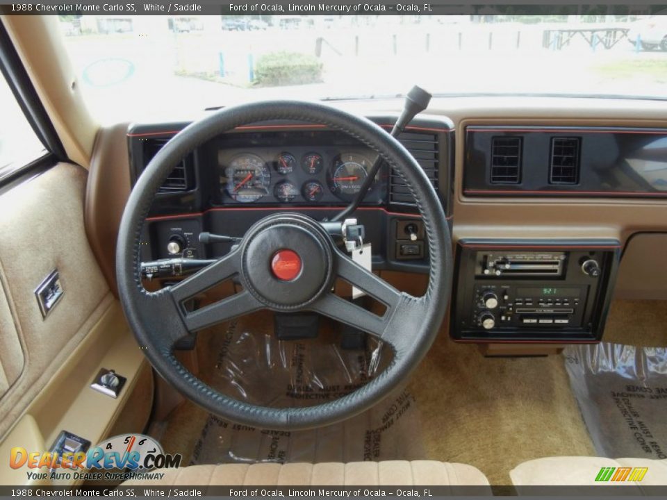 1988 Chevrolet Monte Carlo SS Steering Wheel Photo #22