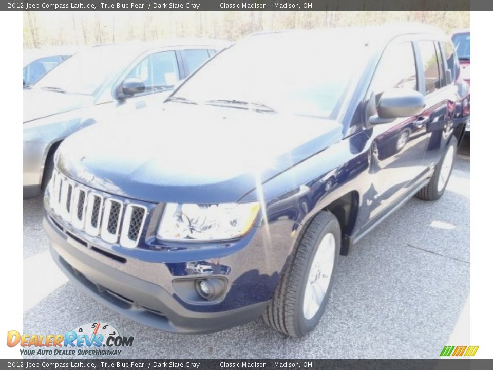 2012 Jeep Compass Latitude True Blue Pearl / Dark Slate Gray Photo #1