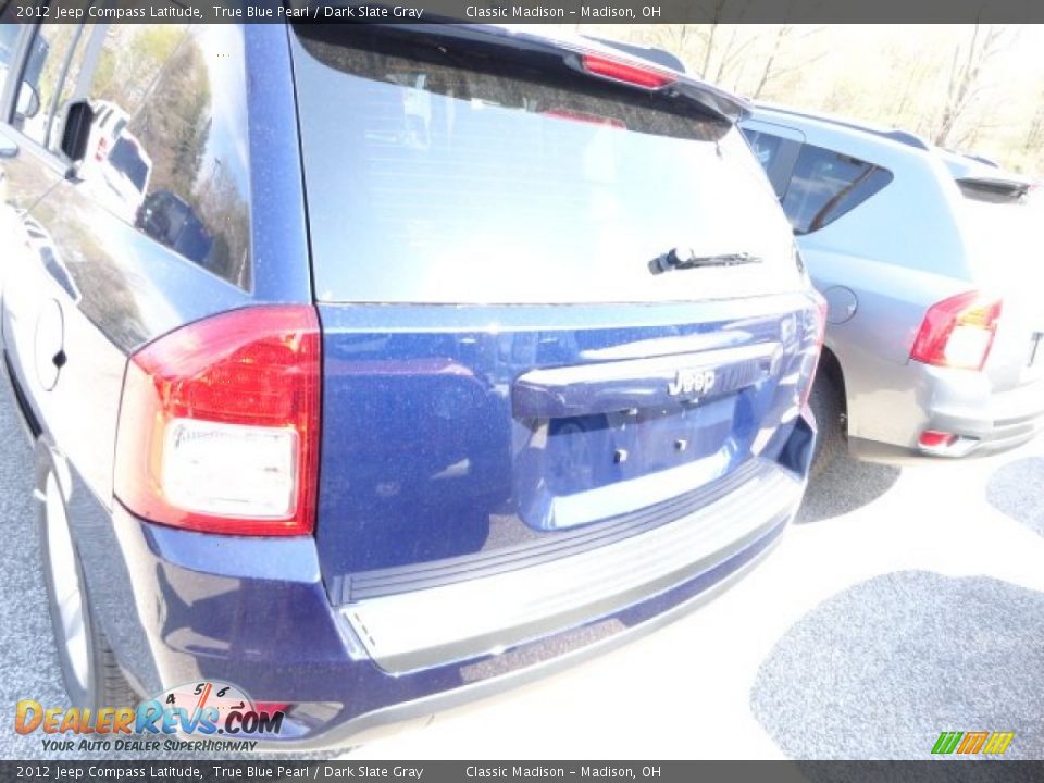 2012 Jeep Compass Latitude True Blue Pearl / Dark Slate Gray Photo #3