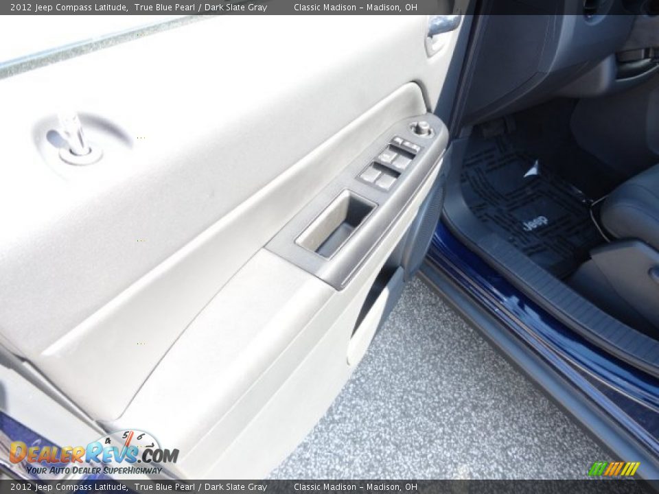 2012 Jeep Compass Latitude True Blue Pearl / Dark Slate Gray Photo #5