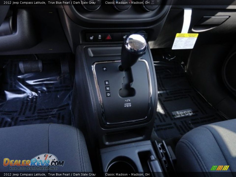 2012 Jeep Compass Latitude True Blue Pearl / Dark Slate Gray Photo #8