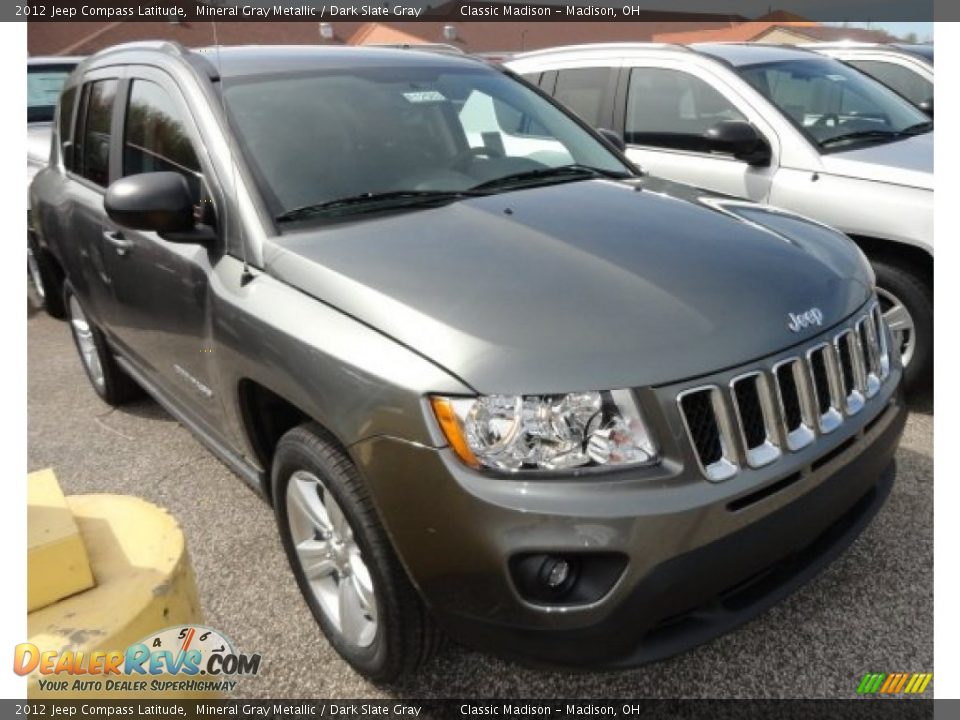 2012 Jeep Compass Latitude Mineral Gray Metallic / Dark Slate Gray Photo #2