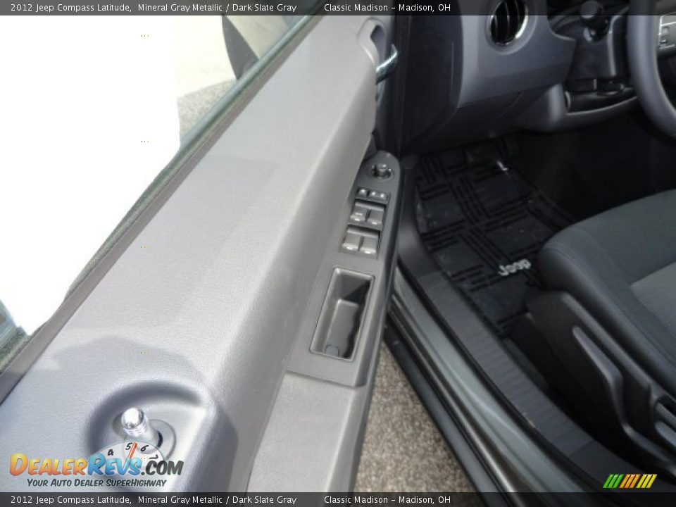 2012 Jeep Compass Latitude Mineral Gray Metallic / Dark Slate Gray Photo #4